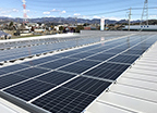 完全自家消費型太陽光発電／群馬県伊勢崎市／傾斜屋根７