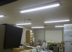 群馬県みどり市／LED照明器具 交換／電気設備工事／工場 コスト削減 省エネ