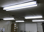 群馬県みどり市／LED照明器具 交換／電気設備工事／工場 コスト削減 省エネ