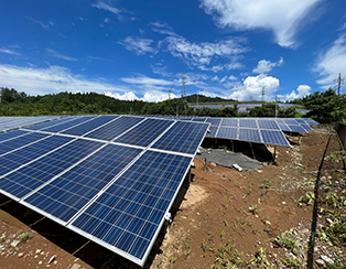 群馬県吾妻郡中之条町／野立て太陽光発電／メンテナンス／定額電灯から従量電灯に契約変更