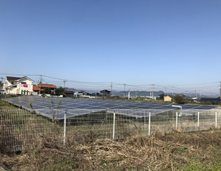 栃木県佐野市／野立て太陽光発電／メンテナンス／定額電灯から従量電灯に契約変更／JAソーラー