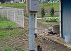 栃木県佐野市／野立て太陽光発電／メンテナンス／盗難復旧／定額電灯から従量電灯に契約変更／JAソーラー