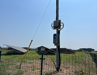 埼玉県深谷市／野立て太陽光発電／メンテナンス／駆けつけ／盗難復旧作業