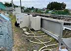 群馬県桐生市／高圧／野立て太陽光発電／メンテナンス／パワーコンディショナ／遠隔監視装置／交換