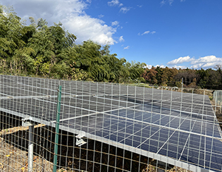 群馬県前橋市／野立て太陽光発電／メンテナンス／定額電灯から従量電灯に契約変更