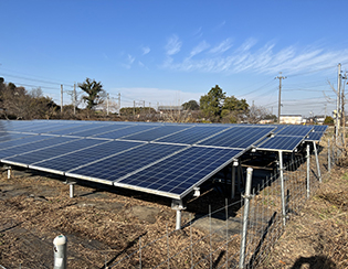 埼玉県大里郡寄居町／野立て太陽光発電／メンテナンス／太陽光パネル洗浄／草刈り／除草