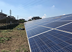 群馬県太田市／野立て太陽光発電／メンテナンス／草刈り／簡易点検／カナディアンソーラー