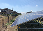 群馬県太田市／野立て太陽光発電／メンテナンス／草刈り／簡易点検／カナディアンソーラー