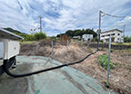 群馬県渋川市／野立て太陽光発電／メンテナンス／定額電灯から従量電灯に契約変更／幹線盗難復旧対策／アルミケーブル